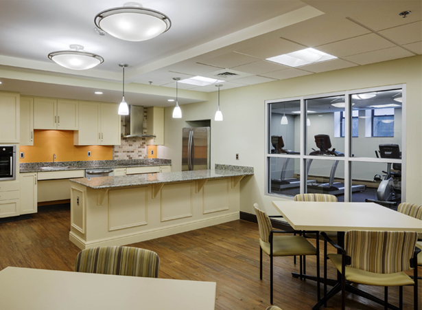 Olympia Tower common area