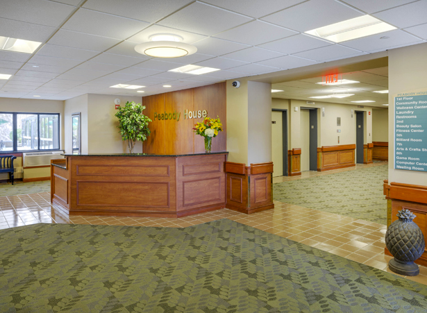 Peabody House lobby